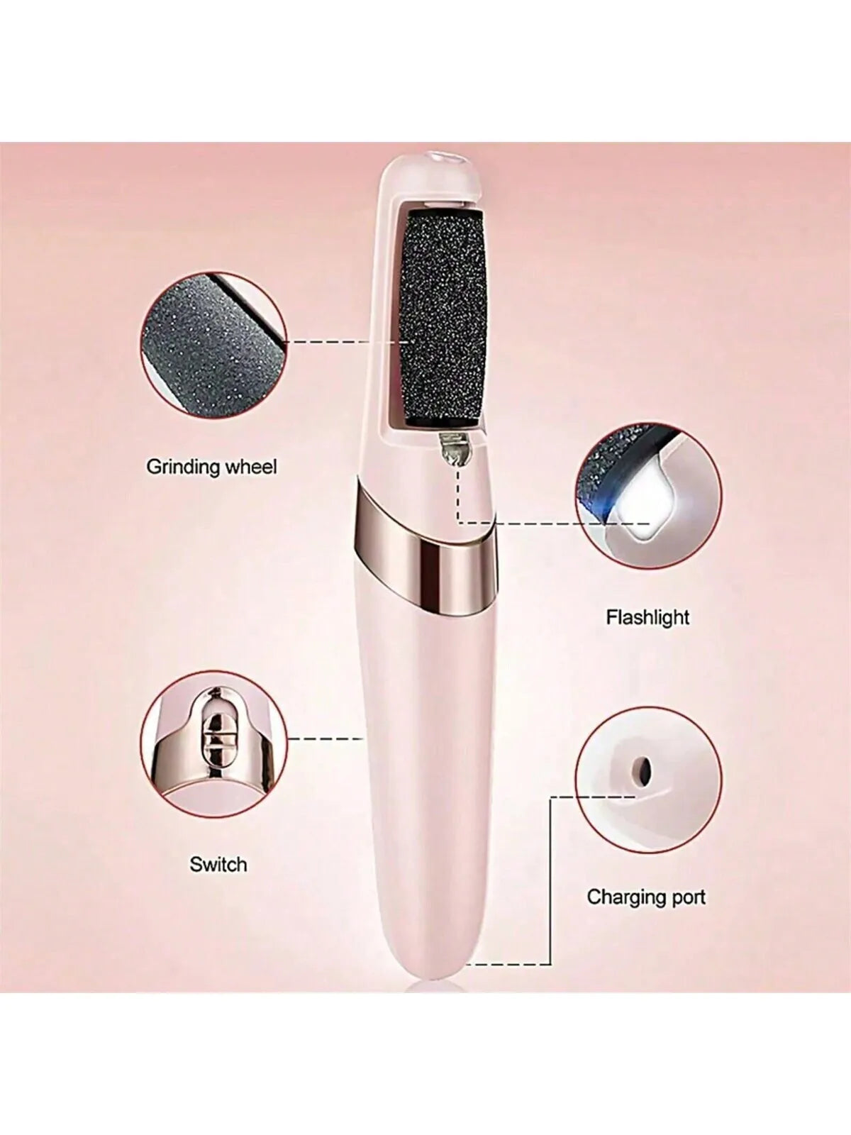 Electric Foot Grinder – Callus Remover & Skin Smoother