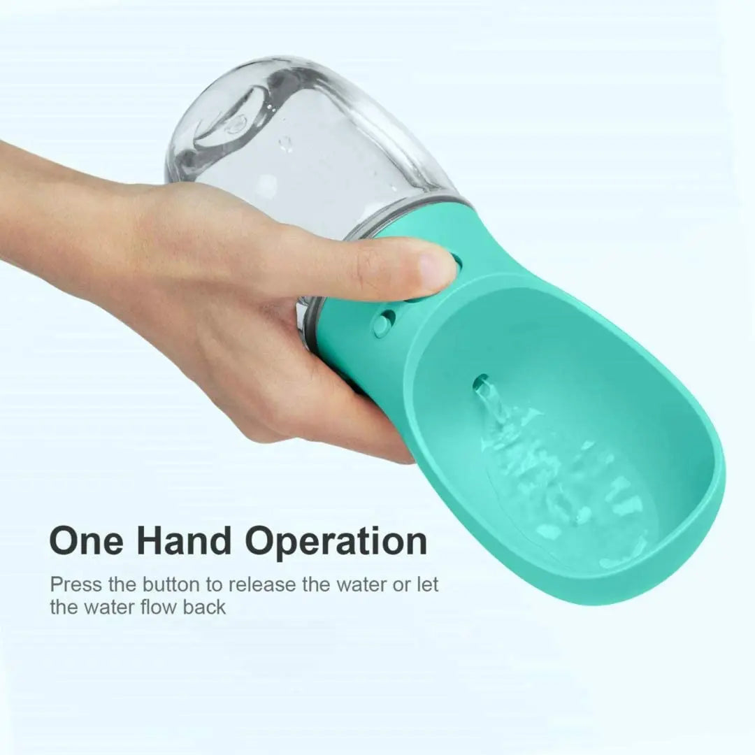 Portable Pet Water Bottle – Travel Drinking Feeder for Dogs & Cats