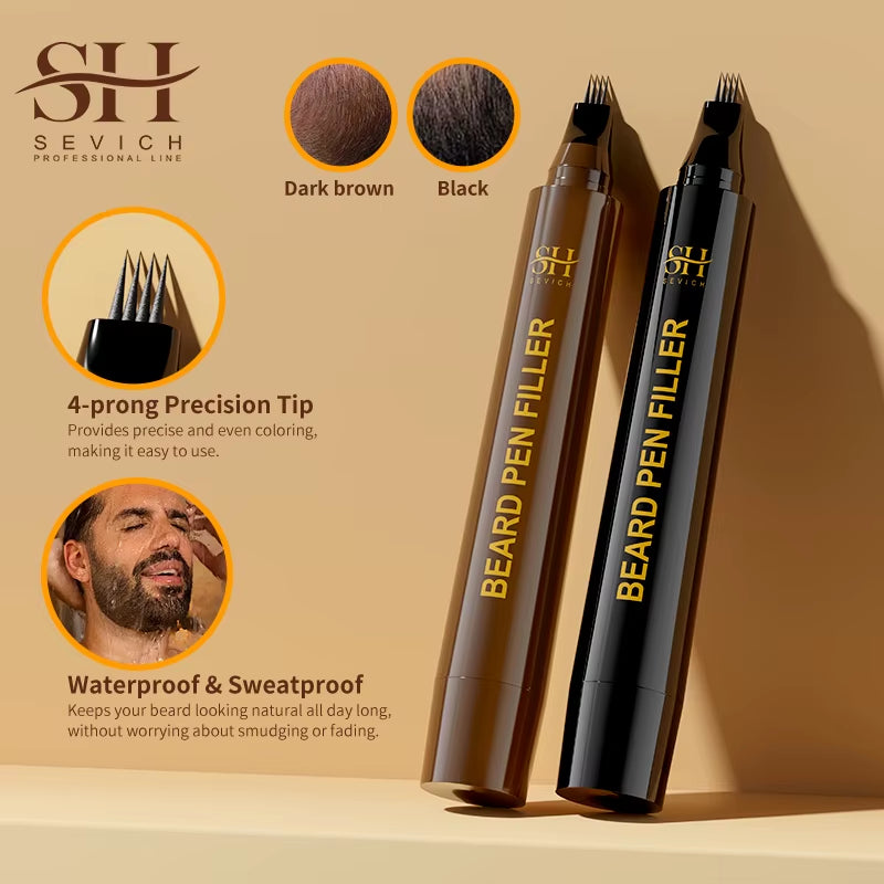 Waterproof Beard & Moustache Filler Pen